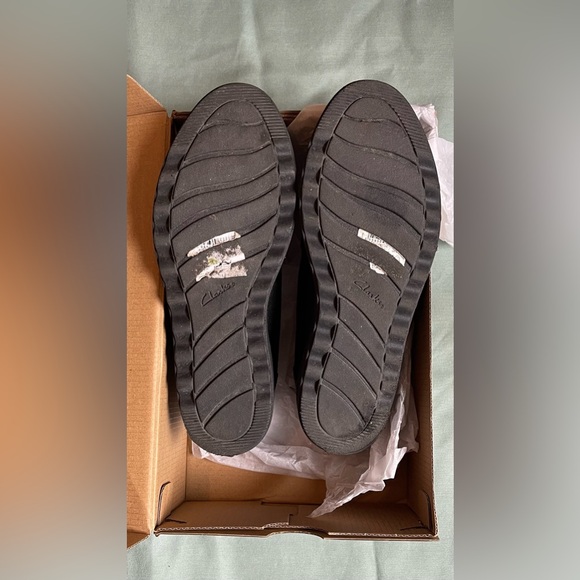 WOMEN'S COLLECTIONS BY CLARKS SHARON GRACIE LOAFER - SIZE 5.5 M - BLACK - Picture 5 of 7